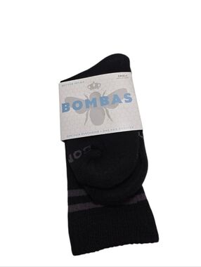 New Bombas Small Crew Socks Black